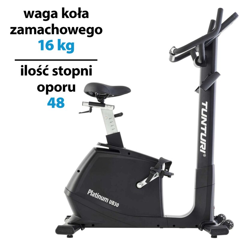 Rower indukcyjny TUNTURI Platinum UB30