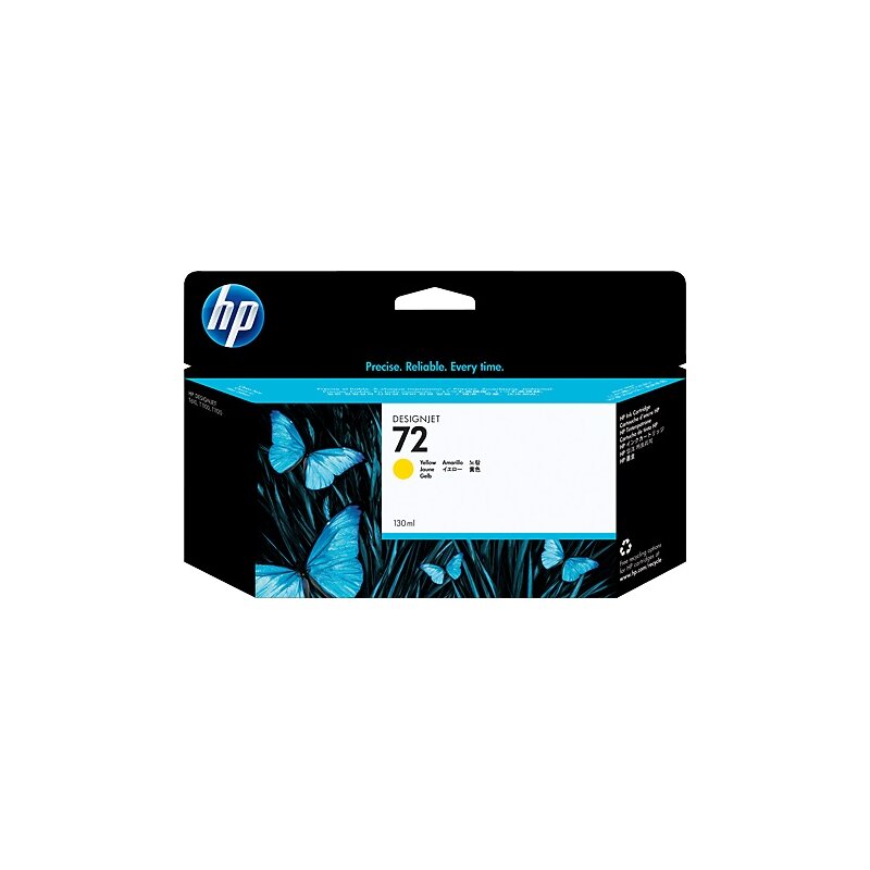 Tusz HP 72 Żółty 130 ml C9373A