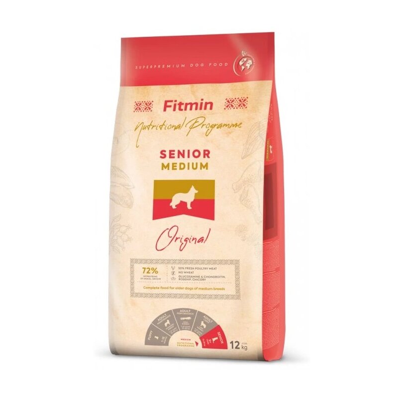 Karma dla psa FITMIN Medium Senior 12 kg