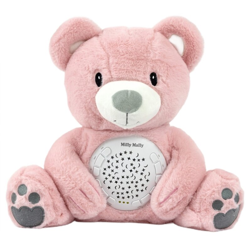 Maskotka MILLY MALLY Bear 6390 Różowy