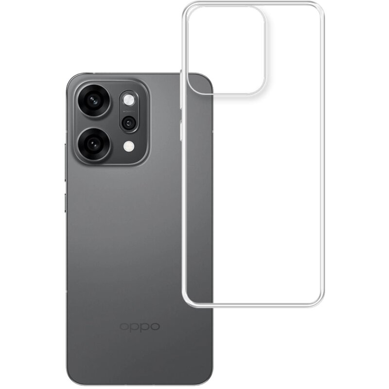 Etui 3MK Clear Case do Oppo Reno 14 Pro Przezroczysty