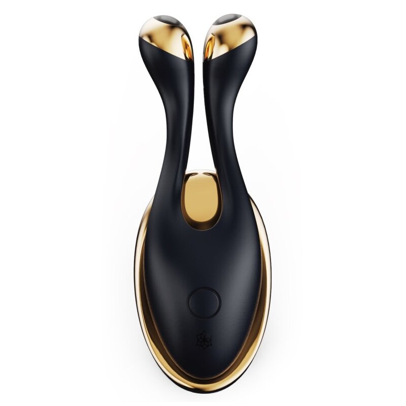 Urządzenie do mezoterapii bezigłowej DIFORO Amirta Czarno-złoty + szczoteczka Arum Czarno-złoty