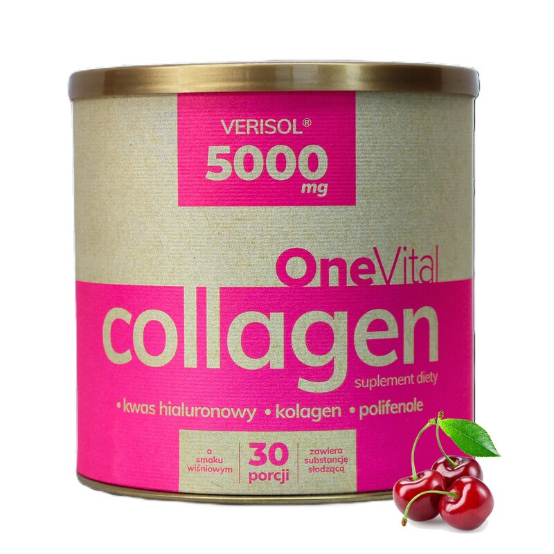 Kolagen ONEVITAL Wiśniowy (198 g)