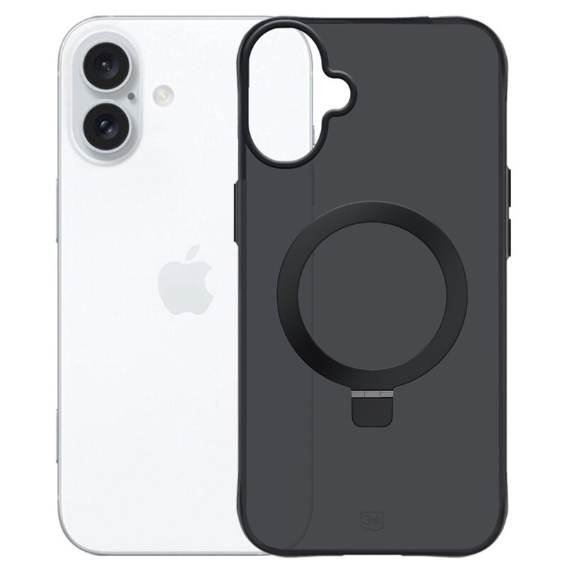 3mk Smoke Case Mag&Stand do iPhone 17