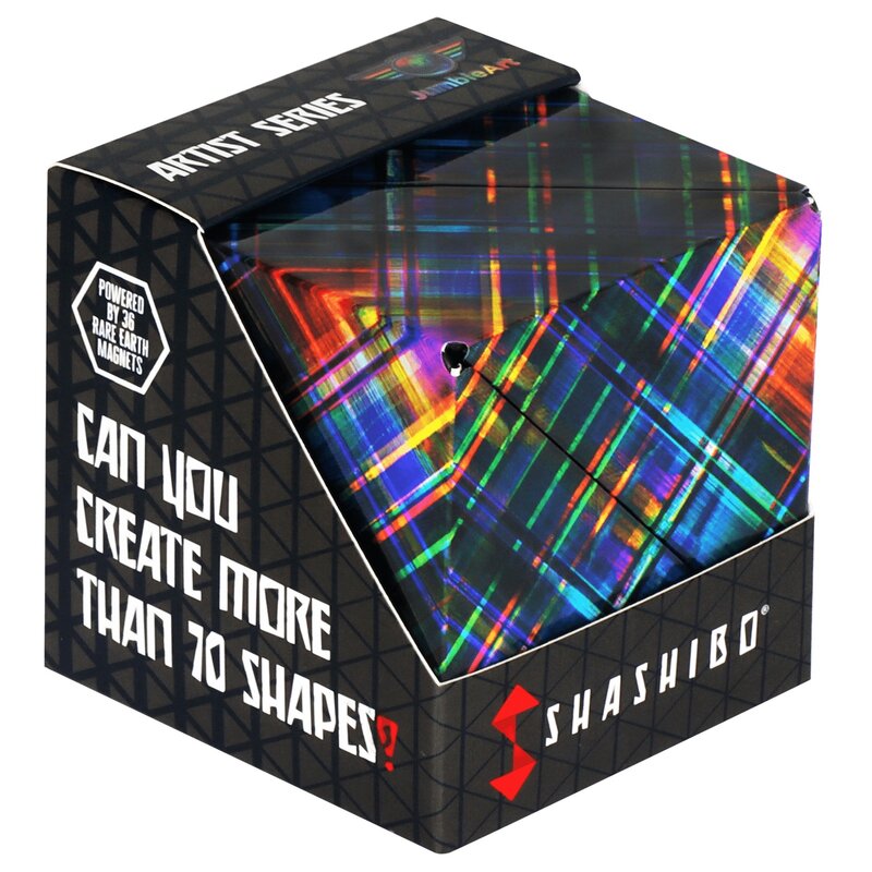 Puzzle magnetyczne SHASHIBO Artist Disco Plaid 021-SHA30DP