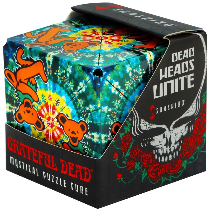 Puzzle magnetyczne SHASHIBO Grateful Dead Dancing Bears 021-SHA-GDDB (36 elementów)