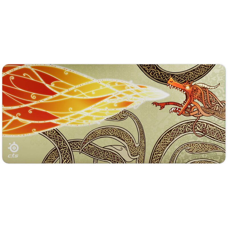 Podkładka STEELSERIES QcK XXL CS2 Dragon Lore Edition