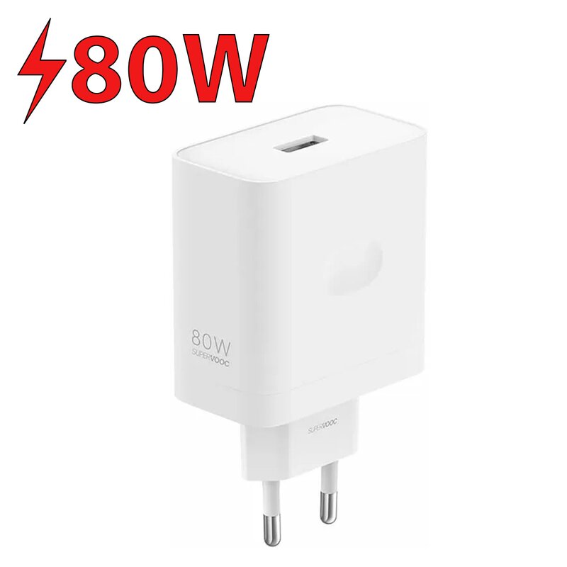 ORYGINALNA Ładowarka sieciowa Realme SUPERVOOC USB 80W biała