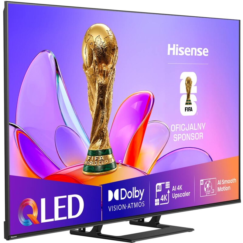Telewizor HISENSE 55A7Q 55" QLED 4K VIDAA Dolby Vision Dolby Atmos HDMI 2.1