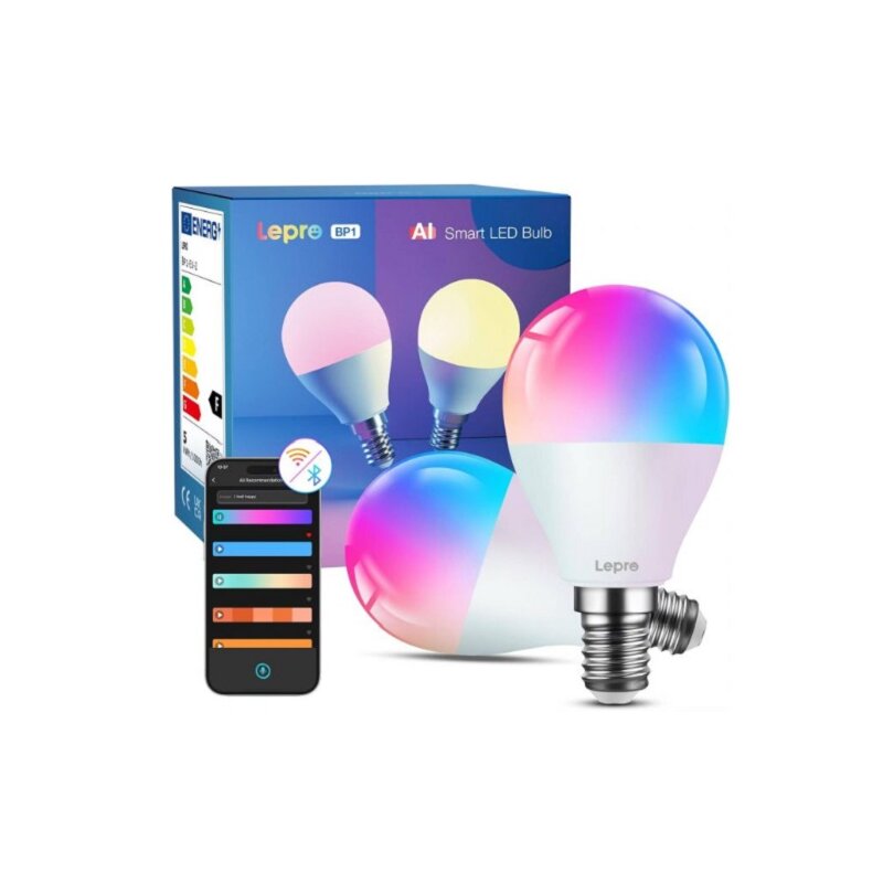 Inteligentna żarówka LEPRO BP1 AI Smart Bulb 4.9 W E14 (2 szt.)