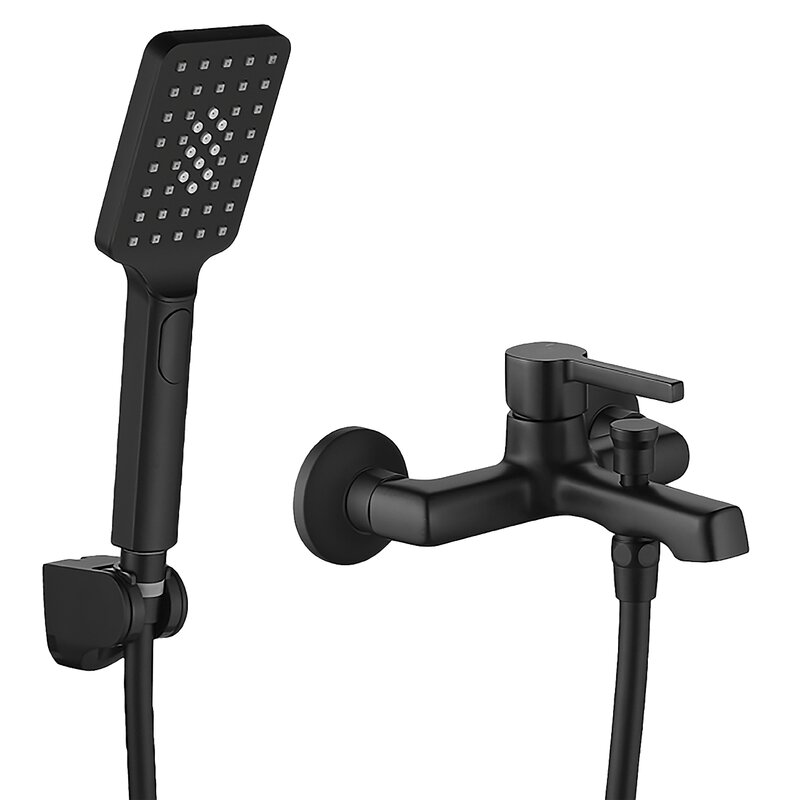 Bateria wannowa natynkowa LAVEO Alita BVA 711D Czarny