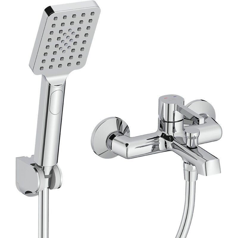 Bateria wannowa natynkowa LAVEO Alita BVA 011D Chrom