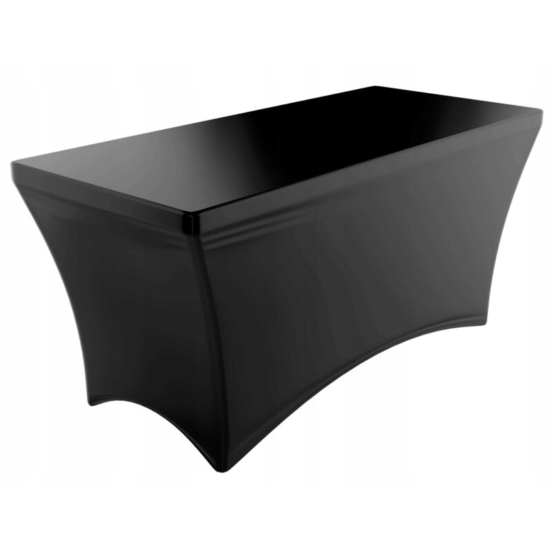 Pokrowiec na stół EHOKERY Cateringowy 180 x 75 cm Czarny