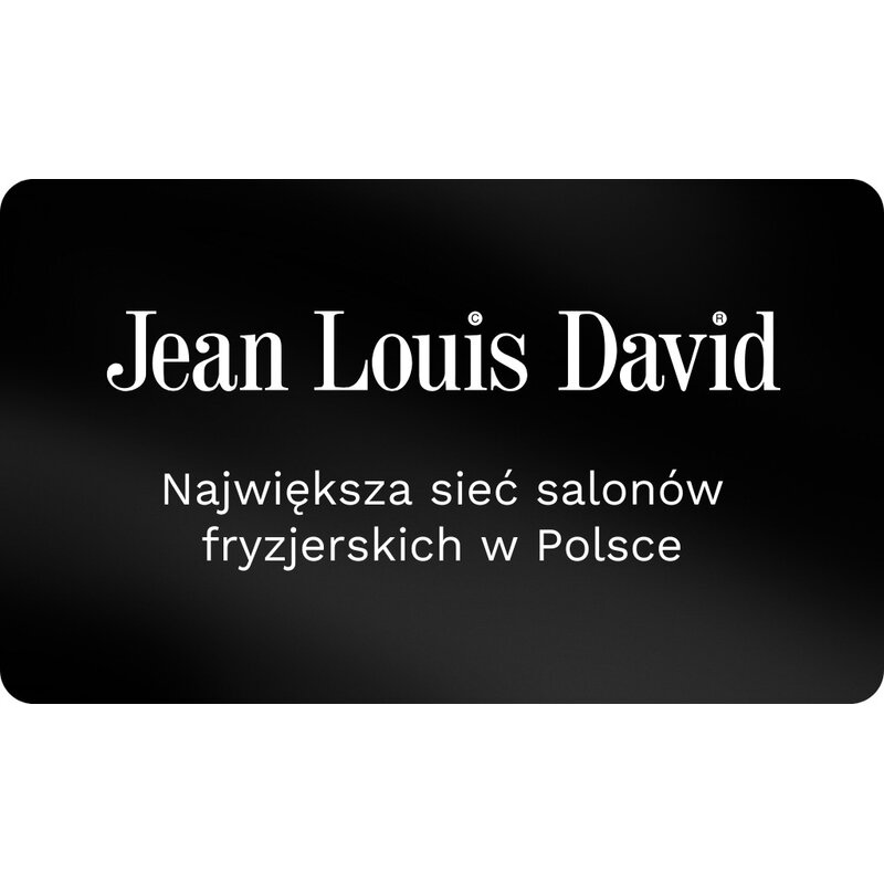 Karta podarunkowa JEAN LOUIS DAVID 200 zł