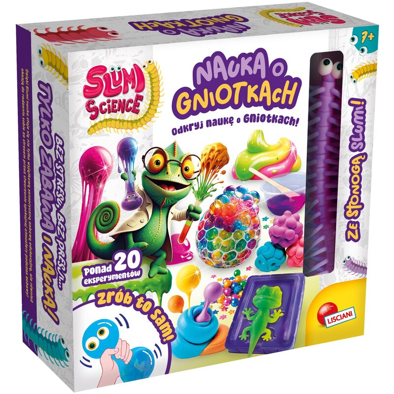 Zestaw kreatywny LISCIANI Slumi Science Laboratorium Gniotków 110339