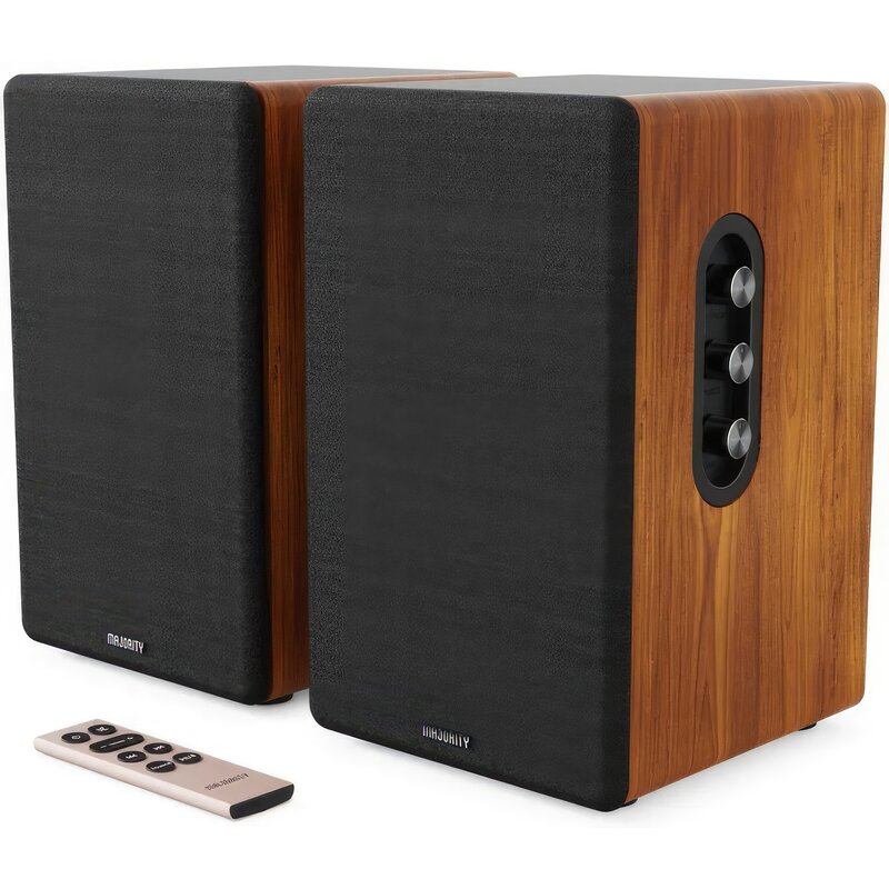 Kolumny głośnikowe MAJORITY D100 Drewno (2 szt.)
