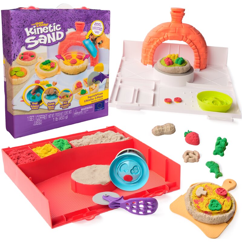 Piasek kinetyczny SPIN MASTER Kinetic Sand Zestaw Pizza 6072551