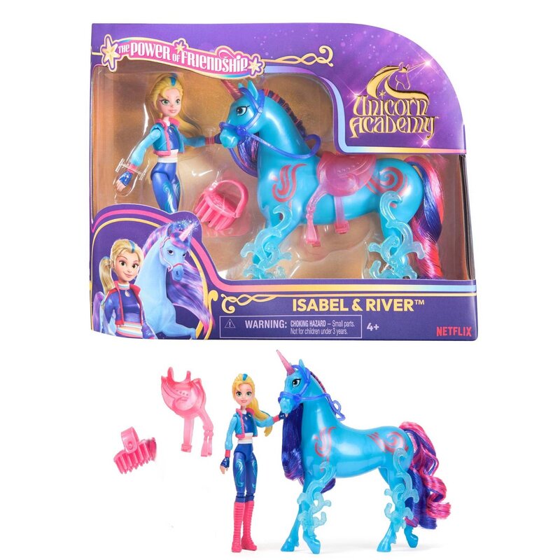 Lalka SPIN MASTER Unicorn Academy Isabel i Jednorożec 6066842