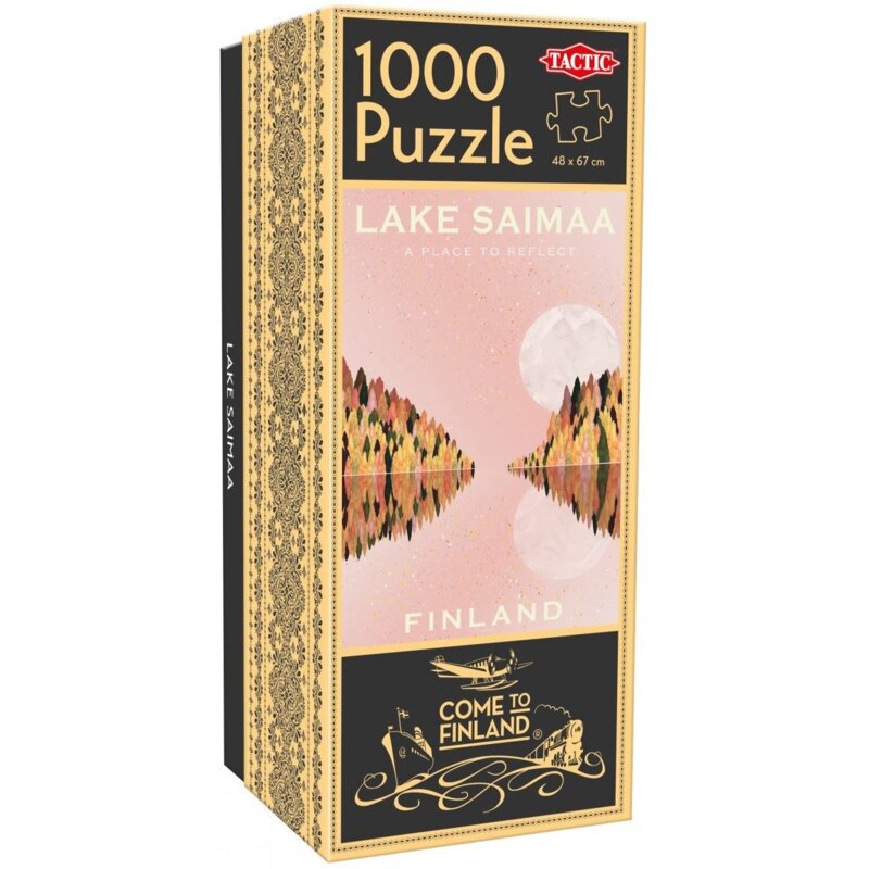 Puzzle TACTIC Come to Finland Lake Saimaa 59372 (1000 elementów)
