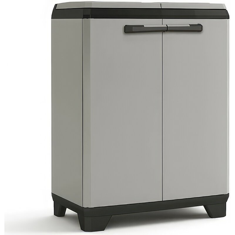 Stojak na worki KETER Planet 2x110L Szaro-czarny