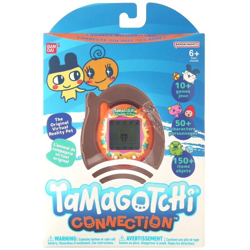 Tamagotchi BANDAI Connection Orange Burst 43406