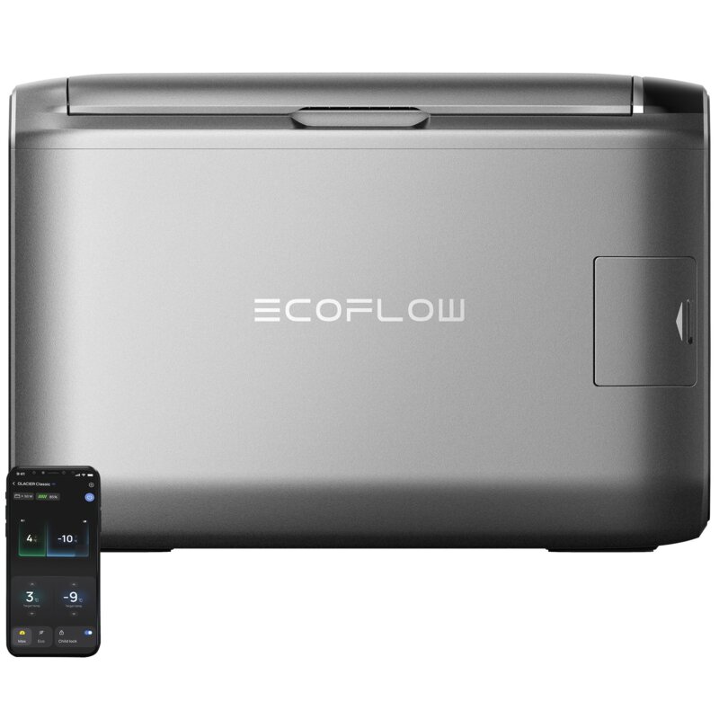 Lodówka turystyczna kompresorowa ECOFLOW Glacier Classic 45l Szary
