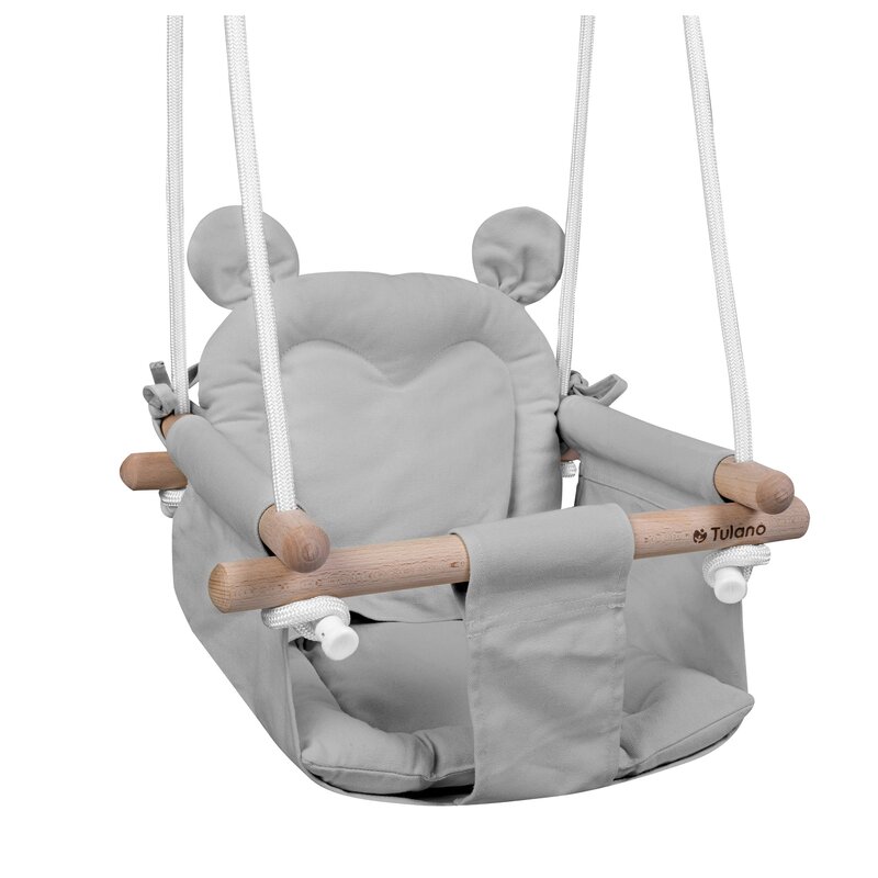 Huśtawka dla dzieci TULANO Hop 30 Szary