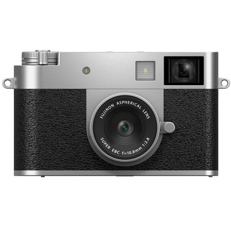Aparat FUJIFILM X half Srebrny, 17.74Mpix, Full HD