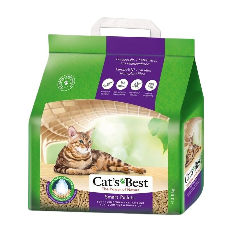 Żwirek dla kota CATS BEST Smart Pellets 5 L