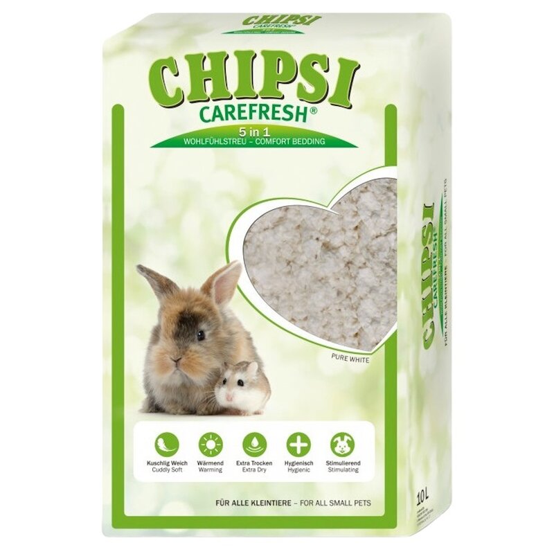 Podściółka CHIPSI Carefresh Pure White 10 L