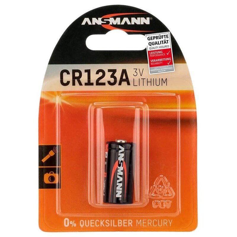 Bateria DL CR123A ANSMANN (1 szt.)