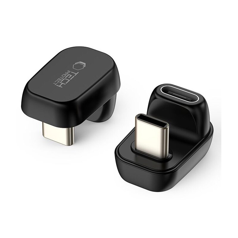 Adapter USB Typ C - USB Typ C TECH-PROTECT UltraBoost AA04 Czarny