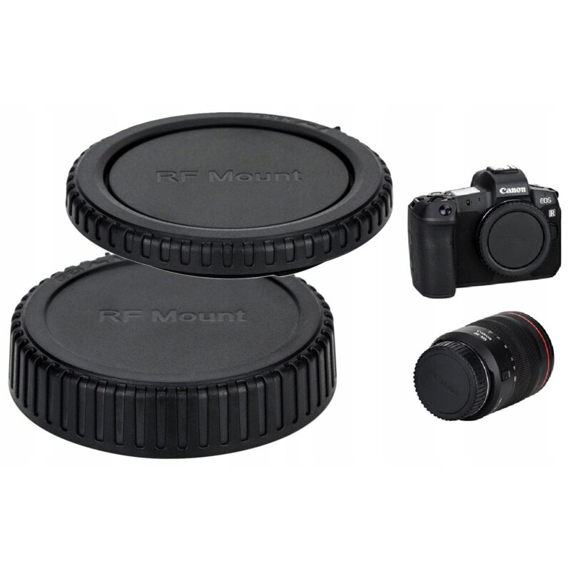 Zestaw dekielków JJC L-RCRF do Canon z mocowaniem R/RF (2 szt.)