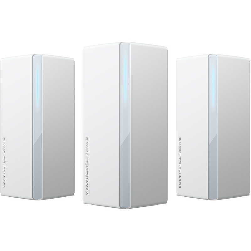 Router XIAOMI Mesh System AX3000 NE 2.4 / 5 GHz (DualBand), Wi-Fi Mesh (3 szt.)