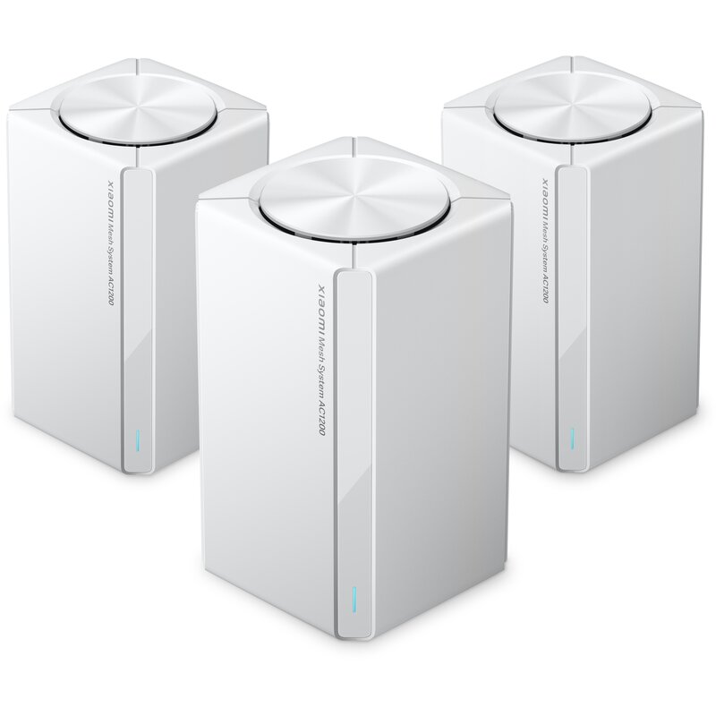 Router XIAOMI Mesh System AC1200 2.4 / 5 GHz (DualBand), Wi-Fi Mesh (3 szt.)