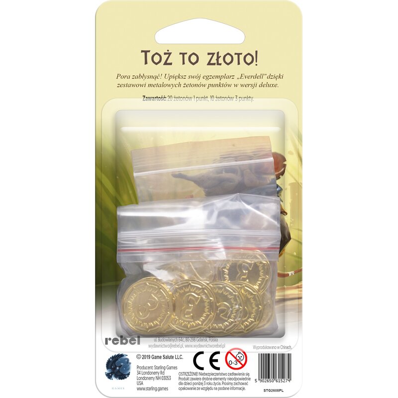 Dodatek do gry REBEL Everdell: Zestaw monet deluxe