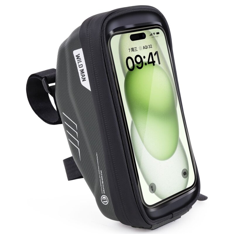 Sakwa rowerowa WILDMAN Hardpouch Bike Monut S E1 1L Ciemnozielony