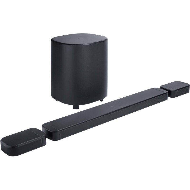 Soundbar JBL BAR 800 MkII Czarny 7.1-kanałowy, Bezprzewodowy Subwoofer, Dolby Atmos, HDMI eARC, HDR10+, Wi-Fi, MultiBeam™ 3.0