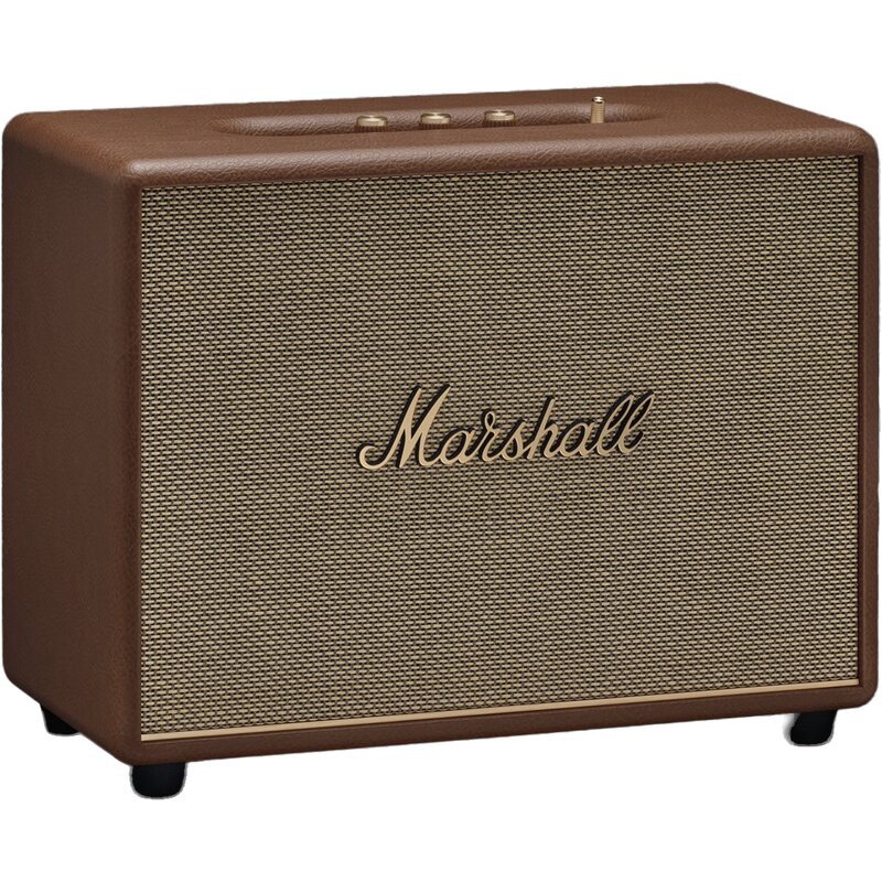 Głośnik MARSHALL Woburn III Regulacja głośności, Bluetooth 5.2, Port HDMI, Aplikacja Marshall, Brązowy