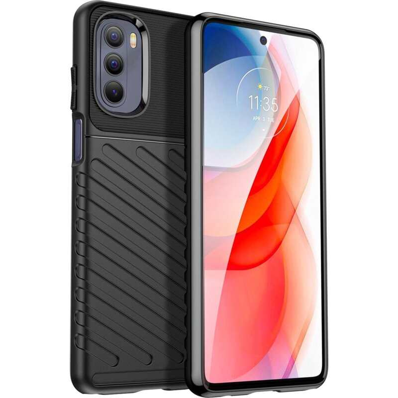 Etui HURTEL Thunder Case do Motorola Moto G Stylus 2022 Czarny