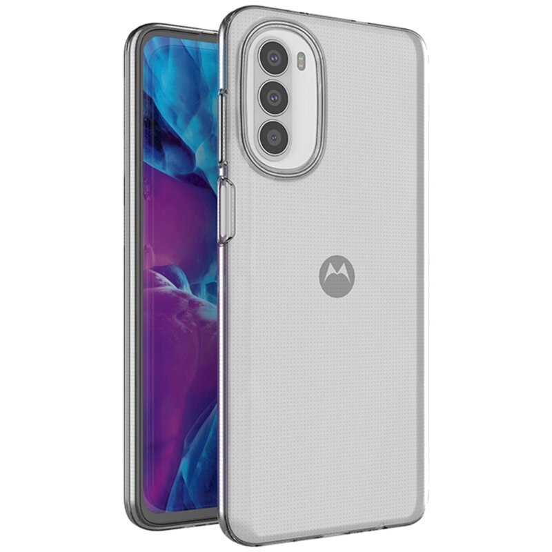 Etui HURTEL Ultra Clear do Motorola Moto G82 5G/G52 Przezroczysty
