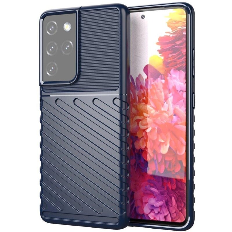 Etui HURTEL Thunder Case do Samsung Galaxy S23 Ultra Niebieski