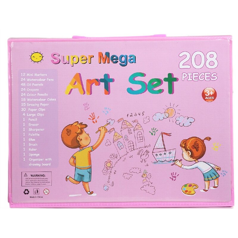 Zestaw kreatywny EXTRALINK EX.27009 do malowania (208 elementów)