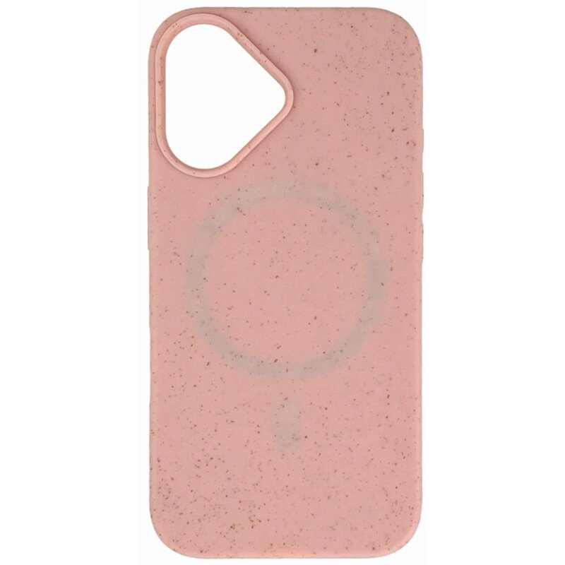 Etui HURTEL Multiple Color Wheat Bran Case MagSafe do Apple iPhone 16 Plus Różowy