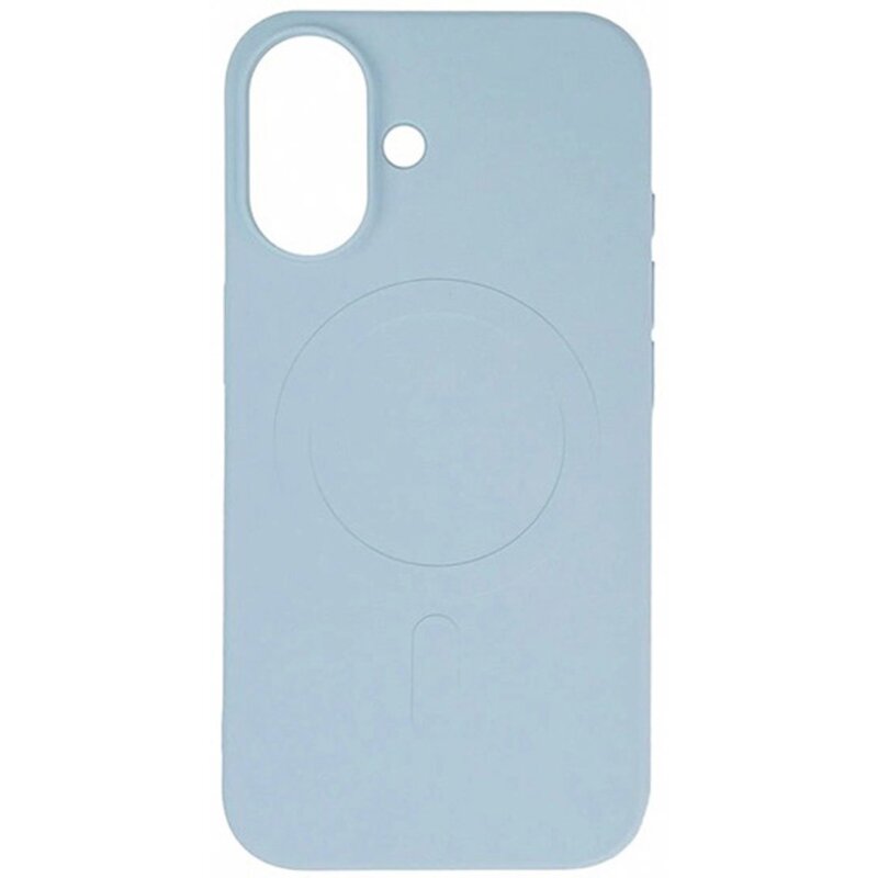 Etui HURTEL Liquid Silicone MagSafe do Apple iPhone 16 Niebieski