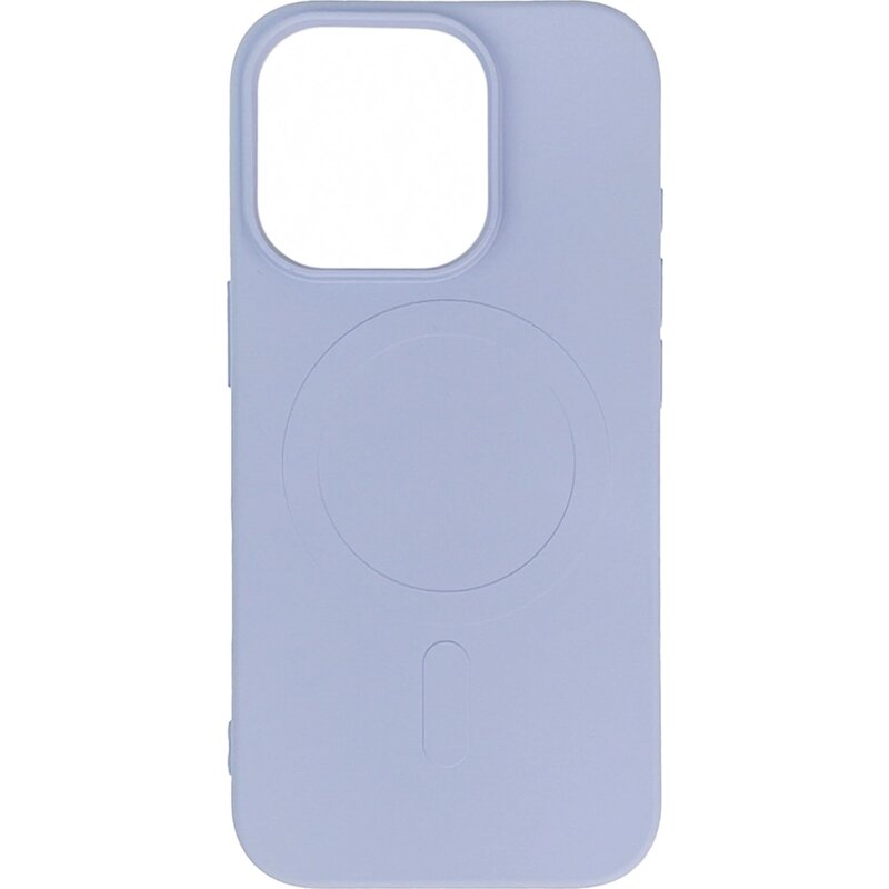 Etui HURTEL Liquid Silicone Case MagSafe do Apple iPhone 16 Pro Max Lawendowy