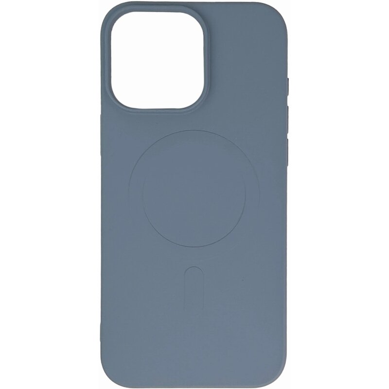 Etui HURTEL Liquid Silicone Case MagSafe do Apple iPhone 16 Pro Jasnoszary