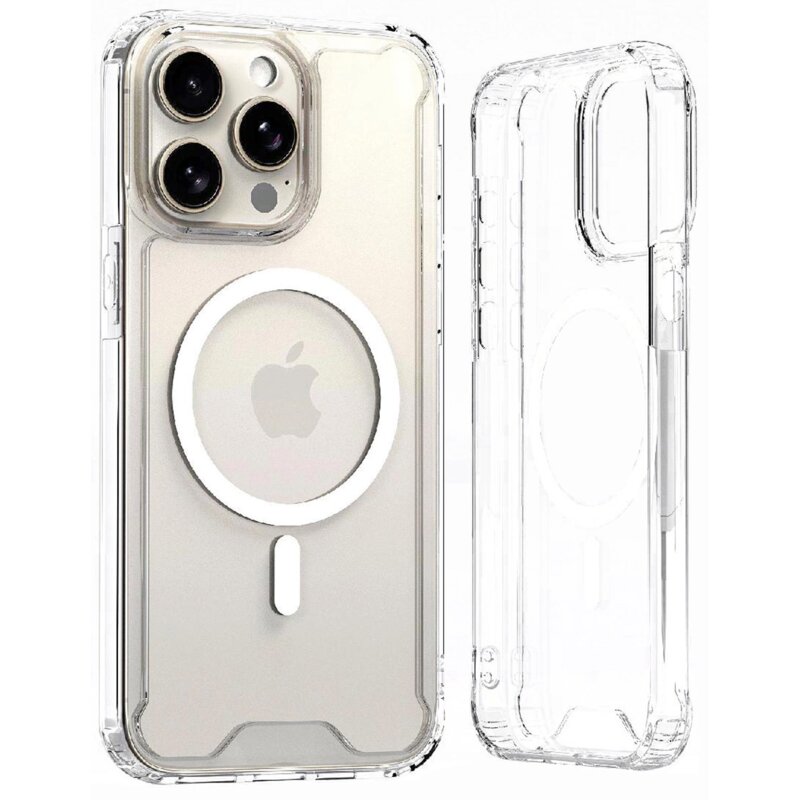 Etui HURTEL Clear Corner Case MagSafe do Apple iPhone 16 Pro Max Przezroczysty