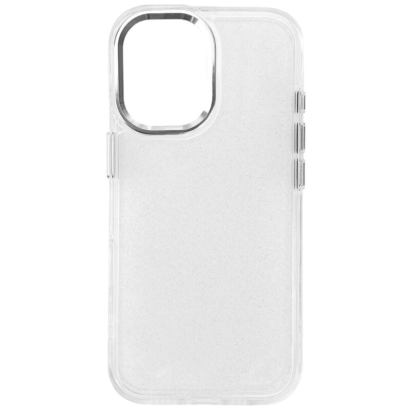 Etui HURTEL Glitter Case do Apple iPhone 16 Przezroczysty