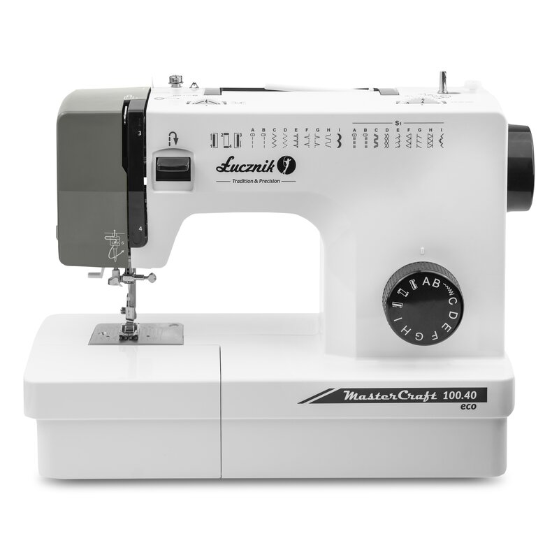 Maszyna do szycia ŁUCZNIK MasterCraft 100.40 eco Biały